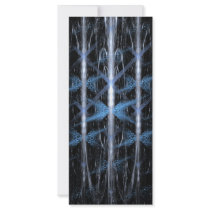 Ice Crystal Grove. Fractal Art. Customizable rack cards by PsyborgAli Ice Crystal Grove. Fractal Art. Customizable rack cards