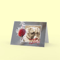 Ice Crystal Holiday Card by Woodswalker Ice Crystal Holiday Card
