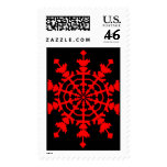 Ice Crystal - Red Postage