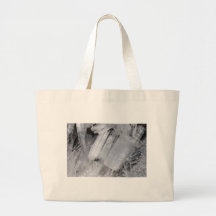 Ice Crystals Canvas Bags