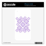 Ice Crystals Decal For The iPhone 4