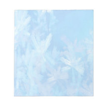 Ice Crystals Notepad