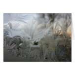 Ice Crystals on Window Card Ice Crystals on Window Card
