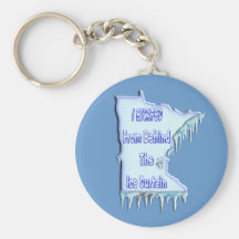 Ice Curtain Refugee Keychains