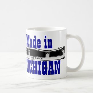 Ice Dance Made in Michigan Mug