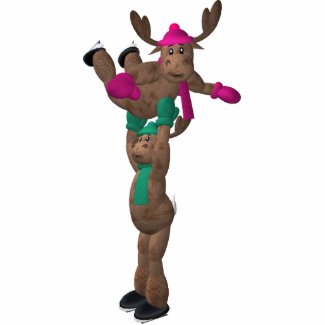 Ice Dancing Reindeer