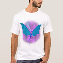 Ice Dragon In Flight t-shirts