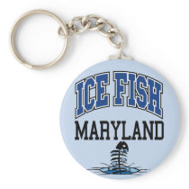 Ice Fish Massachusetts - Customized keychains