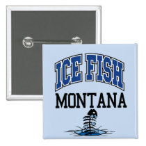 Ice Fish Montana buttons