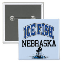 Ice Fish Nebraska buttons