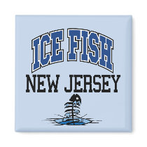 Ice FIsh New Jersey magnets