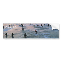Ice Fishermen, Stoddard, WI bumper stickers by animalpark Ice Fishermen, Stoddard, WI bumper stickers