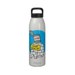 Ice Fishing Bait Shop Water Bottle