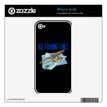 Ice Fishing Time Skins For iPhone 4S