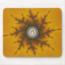 Ice Flake - Fractal Mousepad