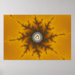 Ice Flake - Fractal Poster