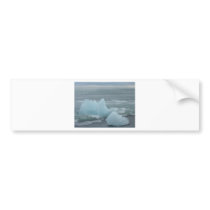 Ice floes bumper stickers