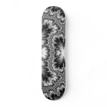 Ice flower almond bread in the fog skateboard