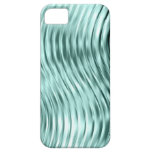 Ice Green Curved Glass Print iPhone 5 Case-Mate