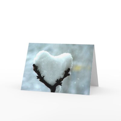 Ice Heart Cards by PhotoDigital