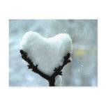 Ice Heart Post Card