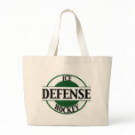 Ice Hockey Defense Tote Bag