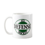 Ice Hockey Defense Coffee Mug
