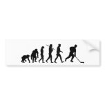 Ice Hockey Hockey Players Bumper Sticker