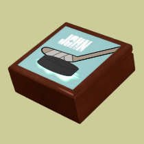 Ice Hockey Keepsake Box gift boxes