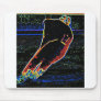 Ice Hockey Player Mouse Pads