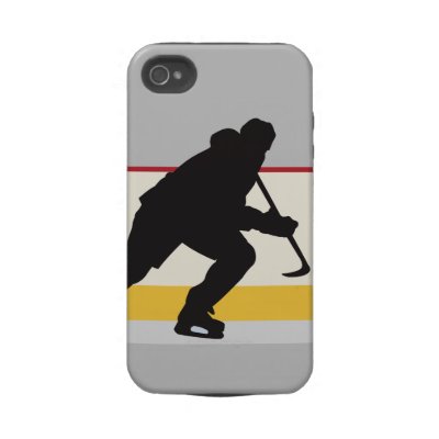 ice hockey player on the move iphone 4 tough cases Casemate_case