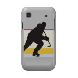 ice hockey player on the move samsung galaxy s case