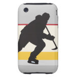 ice hockey player on the move tough iphone 3 cases