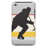 ice hockey player on the move ipod touch case-mate case