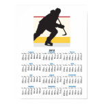 ice hockey player on the move poster