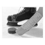 Ice Hockey Postcard