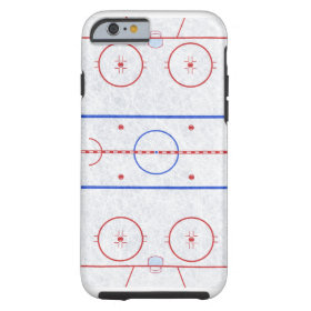 Ice Hockey Rink iPhone 6 Case