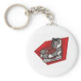Ice Hockey Skates Keychain