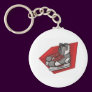 Ice Hockey Skates Keychain
