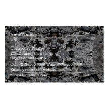 Ice Kaleidoscope pattern Business Cards