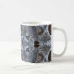 Ice kaleidoscope pattern coffee mug