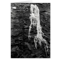 Ice On The Rocks Greeting Card