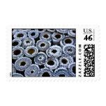 Ice particles on Bamboo Canes Postage