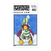 Ice Penguin US Postage postage by SueMobyWood Ice Penguin US Postage postage