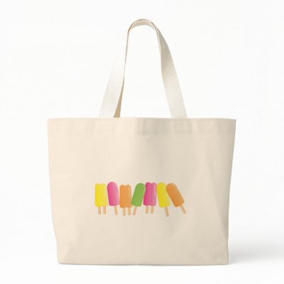 Ice-Pop Line-Up Canvas Bags by candystore