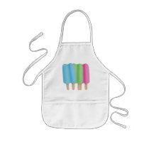 Ice Pop Trio aprons