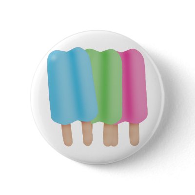Ice Pop Trio Pinback Buttons by lovemysweets