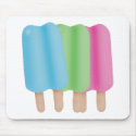 Ice Pop Trio mousepads by lovemysweets Ice Pop Trio mousepads