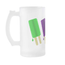ICE POPS frosted mug by teebag ICE POPS frosted mug