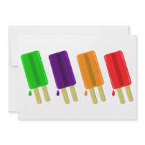 ICE POPS invitations